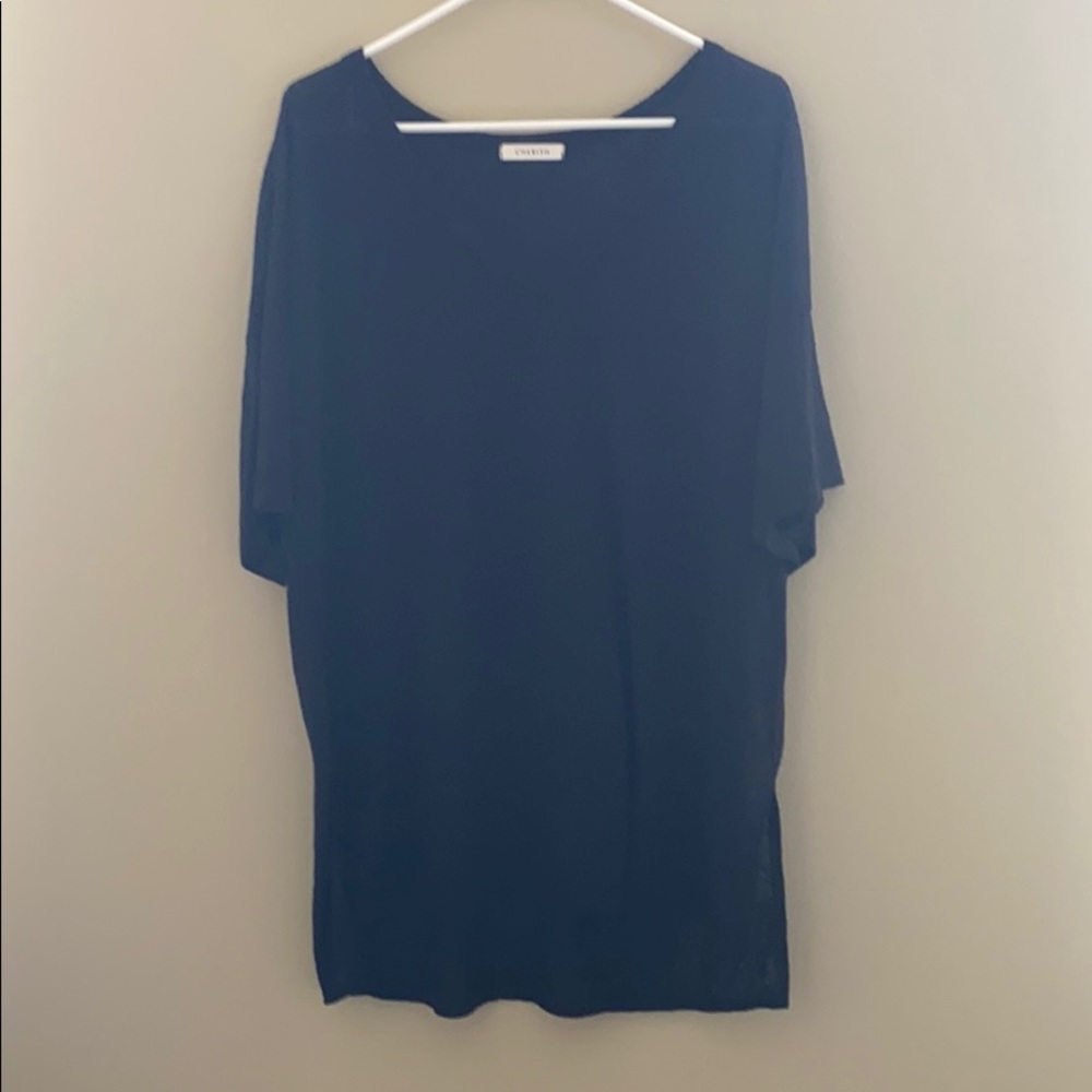 Boutique Black Baggy Tunic